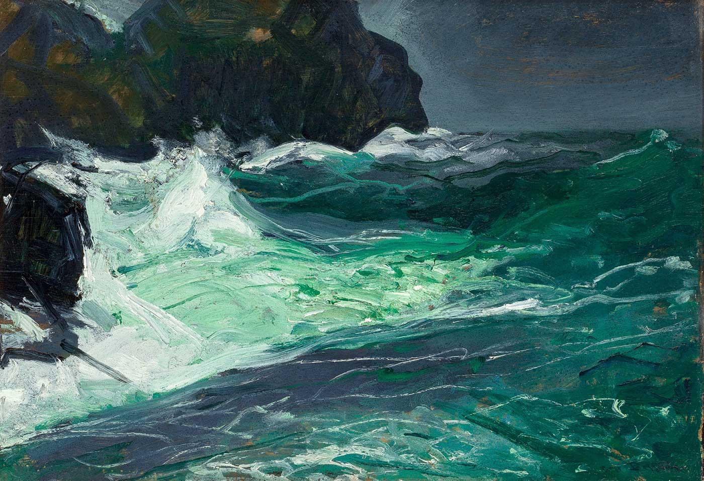 Storm Sea by George Wesley Bellows