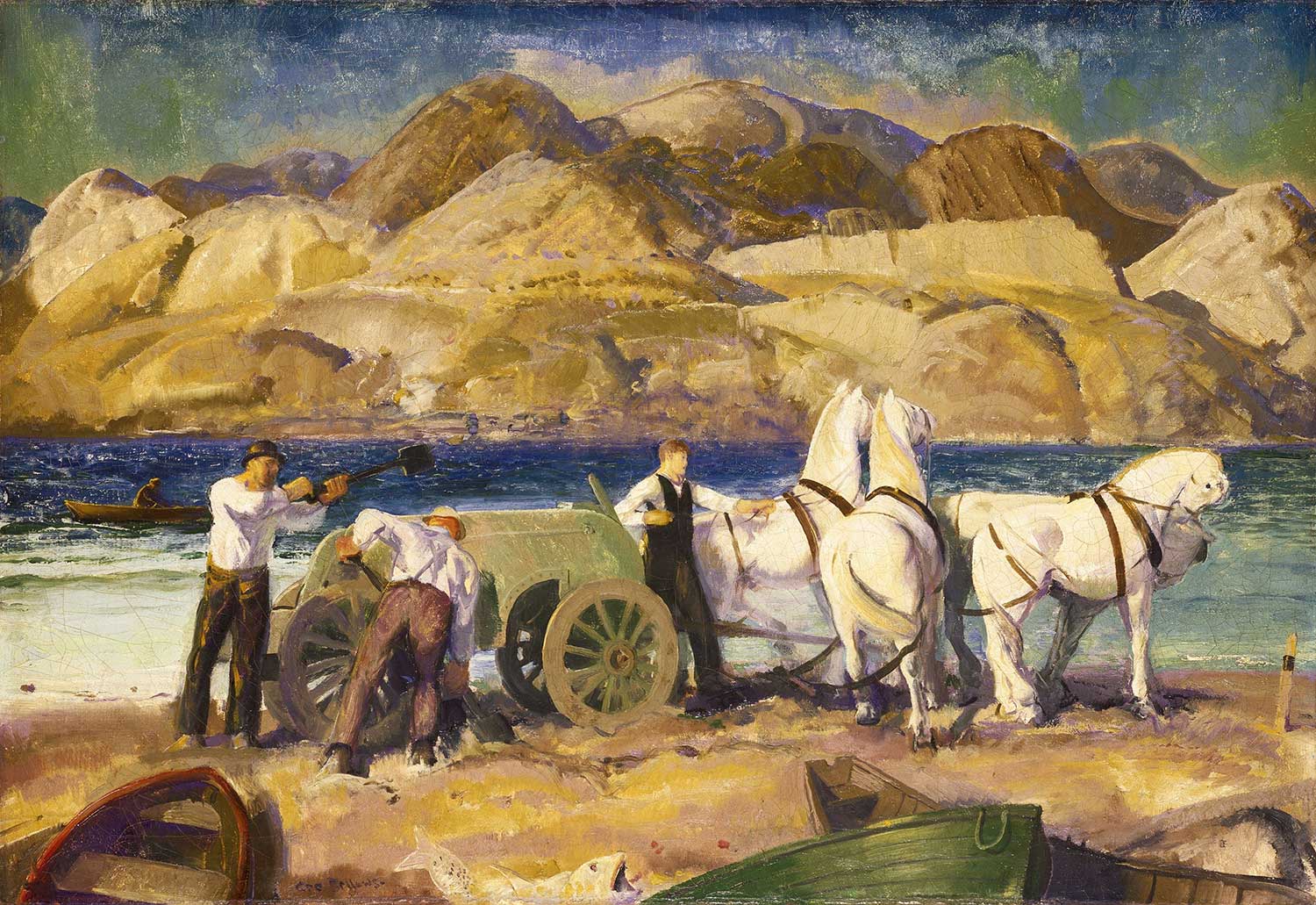 The Sand Cart by George Wesley Bellows