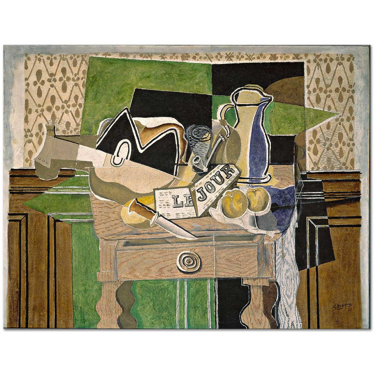 Naturmort Le Jour by Georges Braque