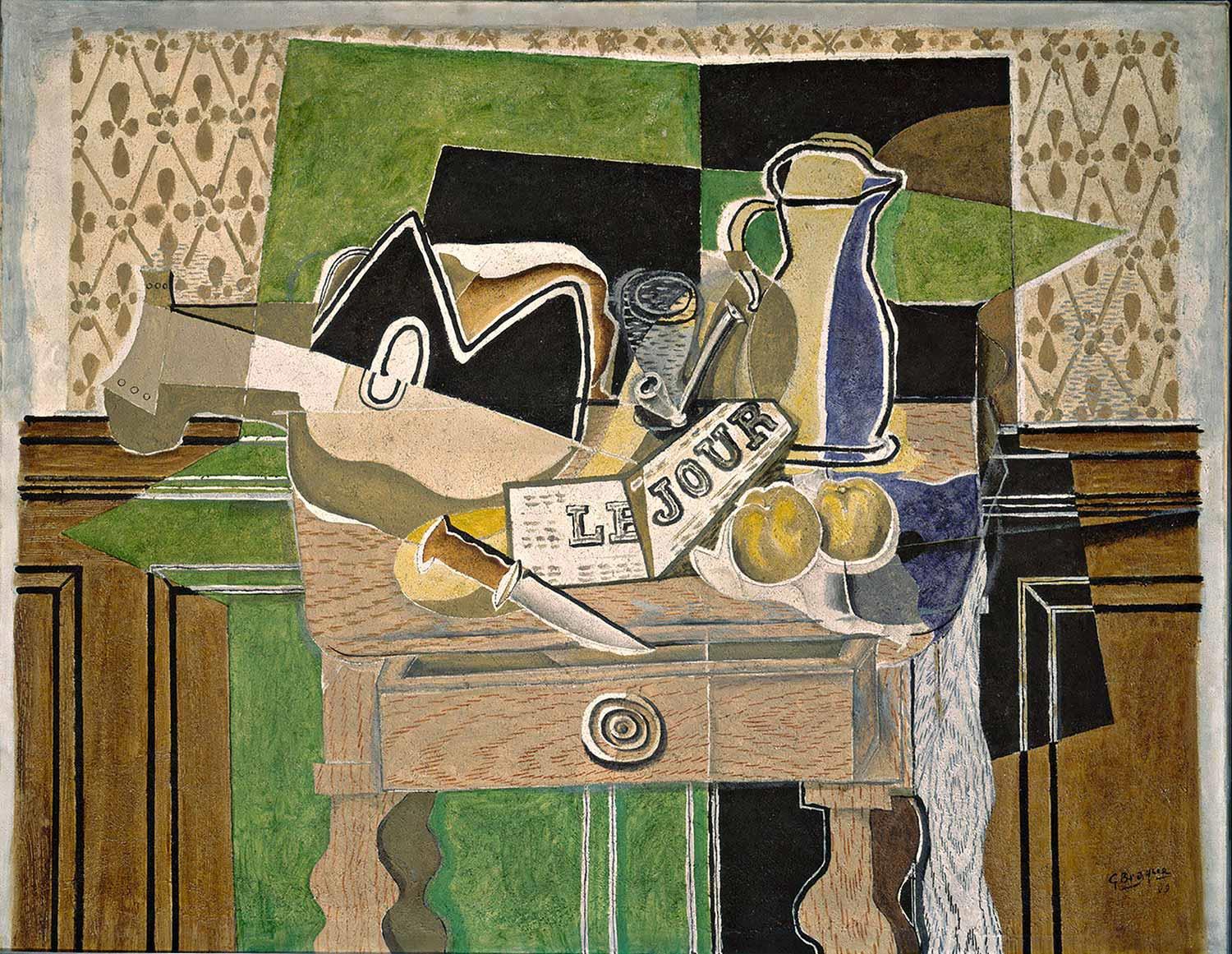 Naturmort Le Jour by Georges Braque