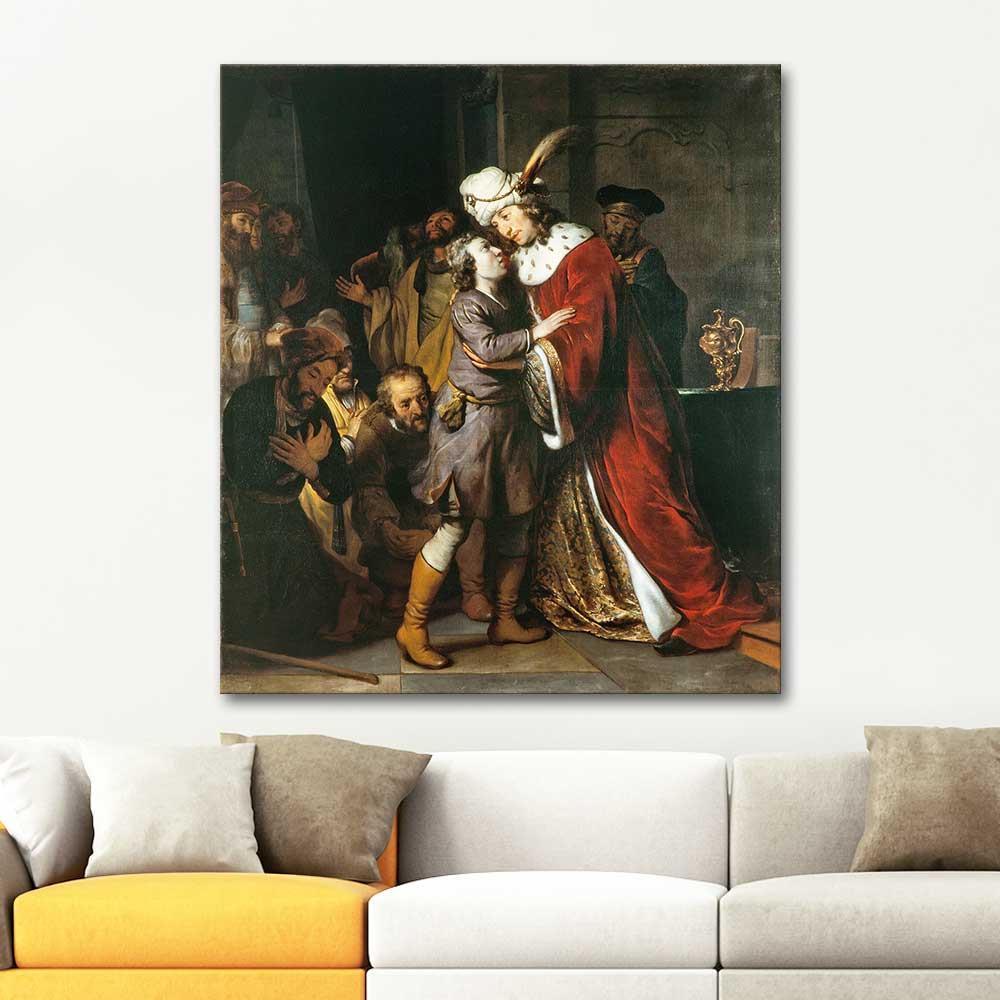 Gerbrand van den Eeckhout Josef And His Brothers Art Print