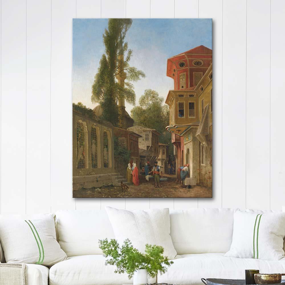 Germain Fabius Brest Quartier De Constantinople Art Print