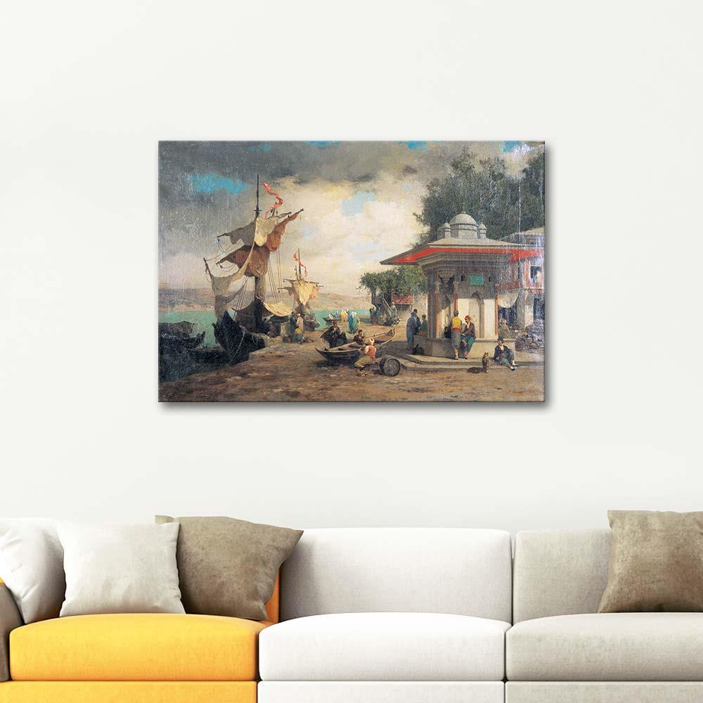 Germain Fabius Brest Üsküdar Kanvas Tablo