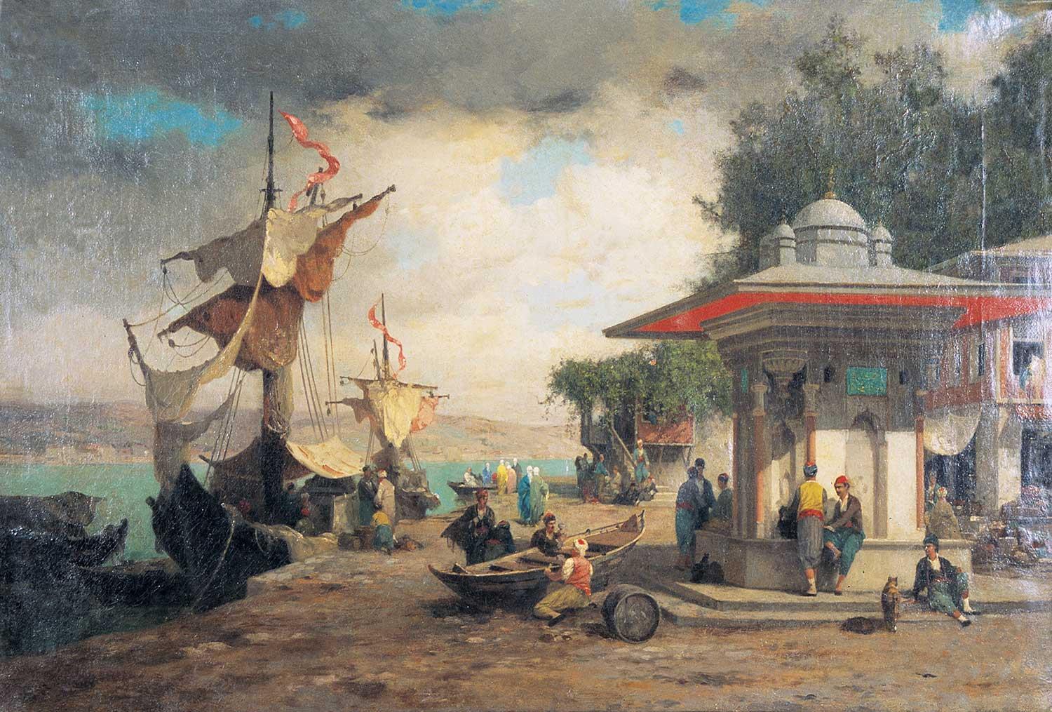 Germain Fabius Brest Üsküdar Kanvas Tablo