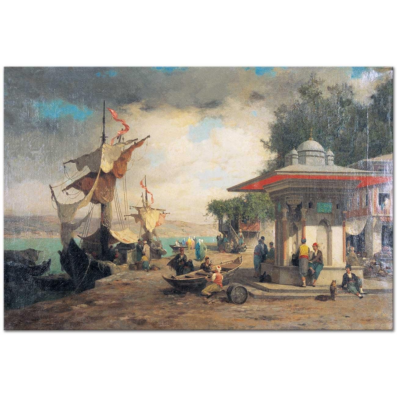 Germain Fabius Brest Üsküdar Kanvas Tablo