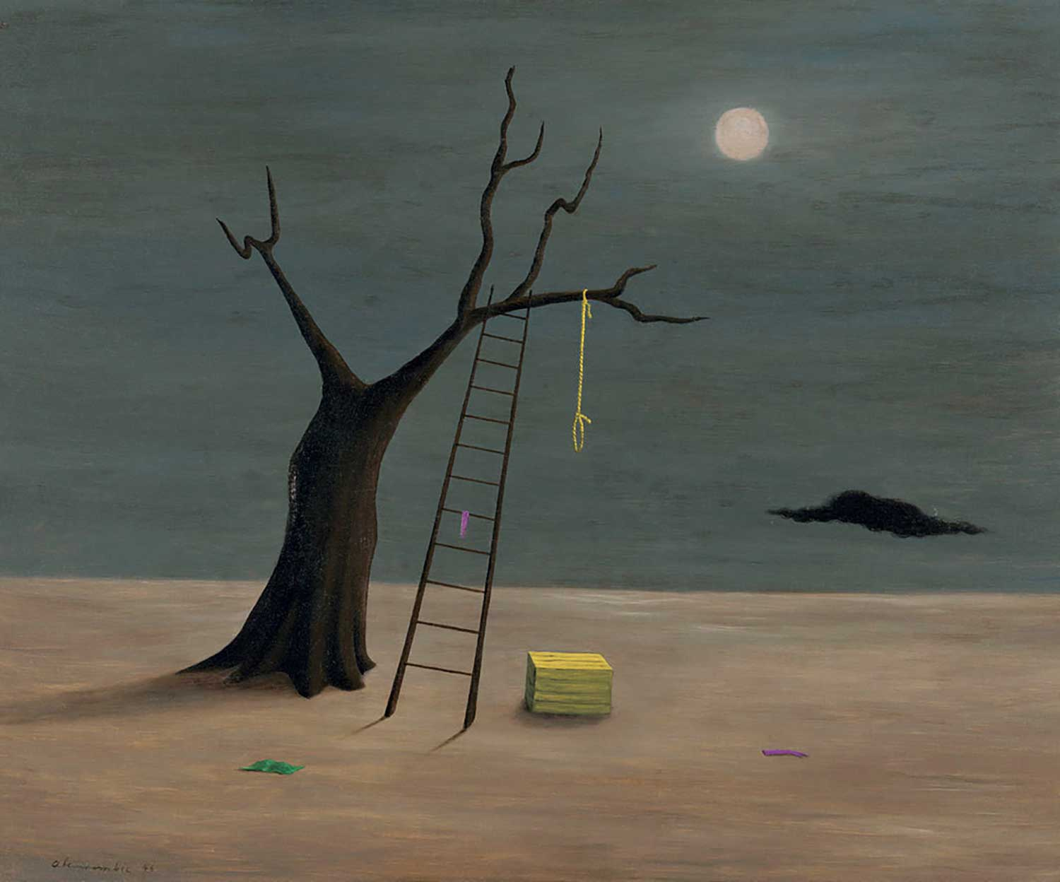 Gertrude Abercrombie Tuhaf Meyve Kanvas Tablo
