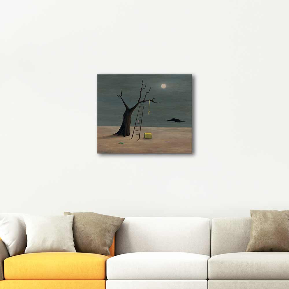Gertrude Abercrombie Tuhaf Meyve Kanvas Tablo