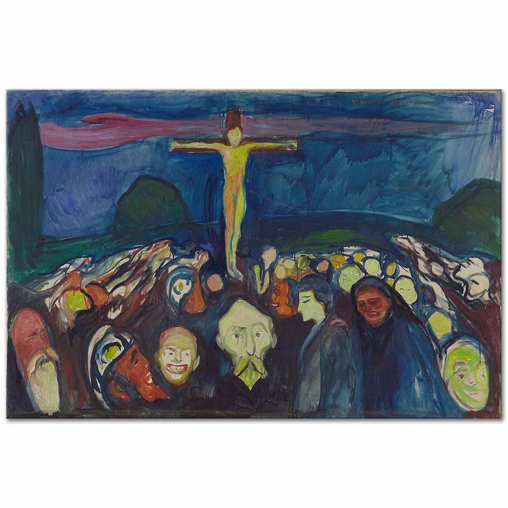 Golgotha by Edvard Munch as Art Print
