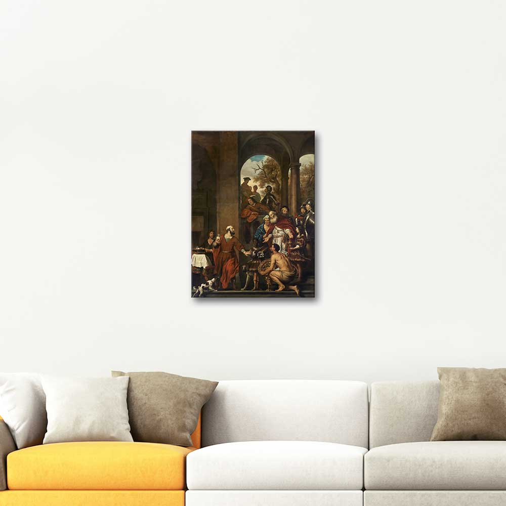 Govert Flinck The Incorruptible Consul Marcus Curius Dentatus Art Print