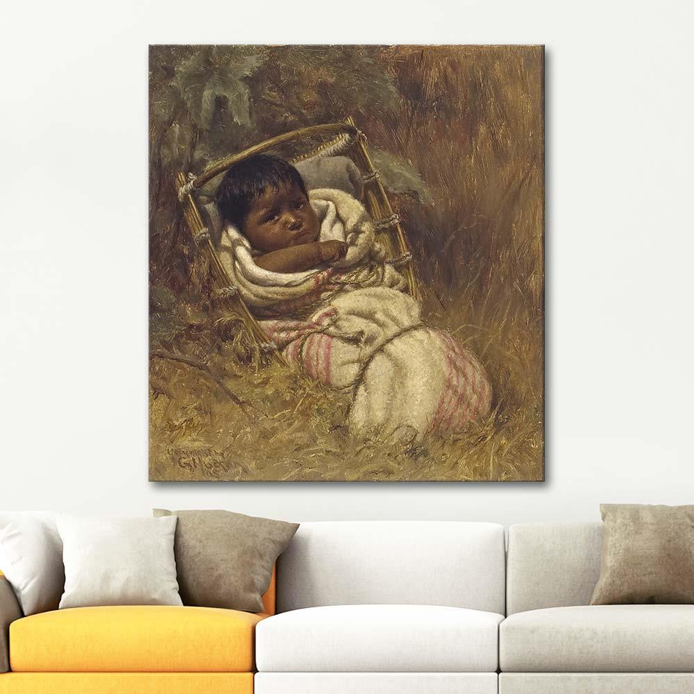 Grace Carpenter Hudson Anxious Moments Art Print