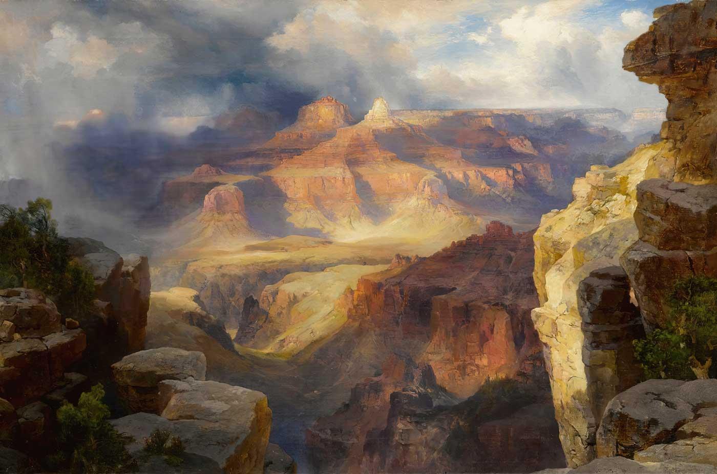 Grand Canyon Arizona by Thomas Moran as Art Print