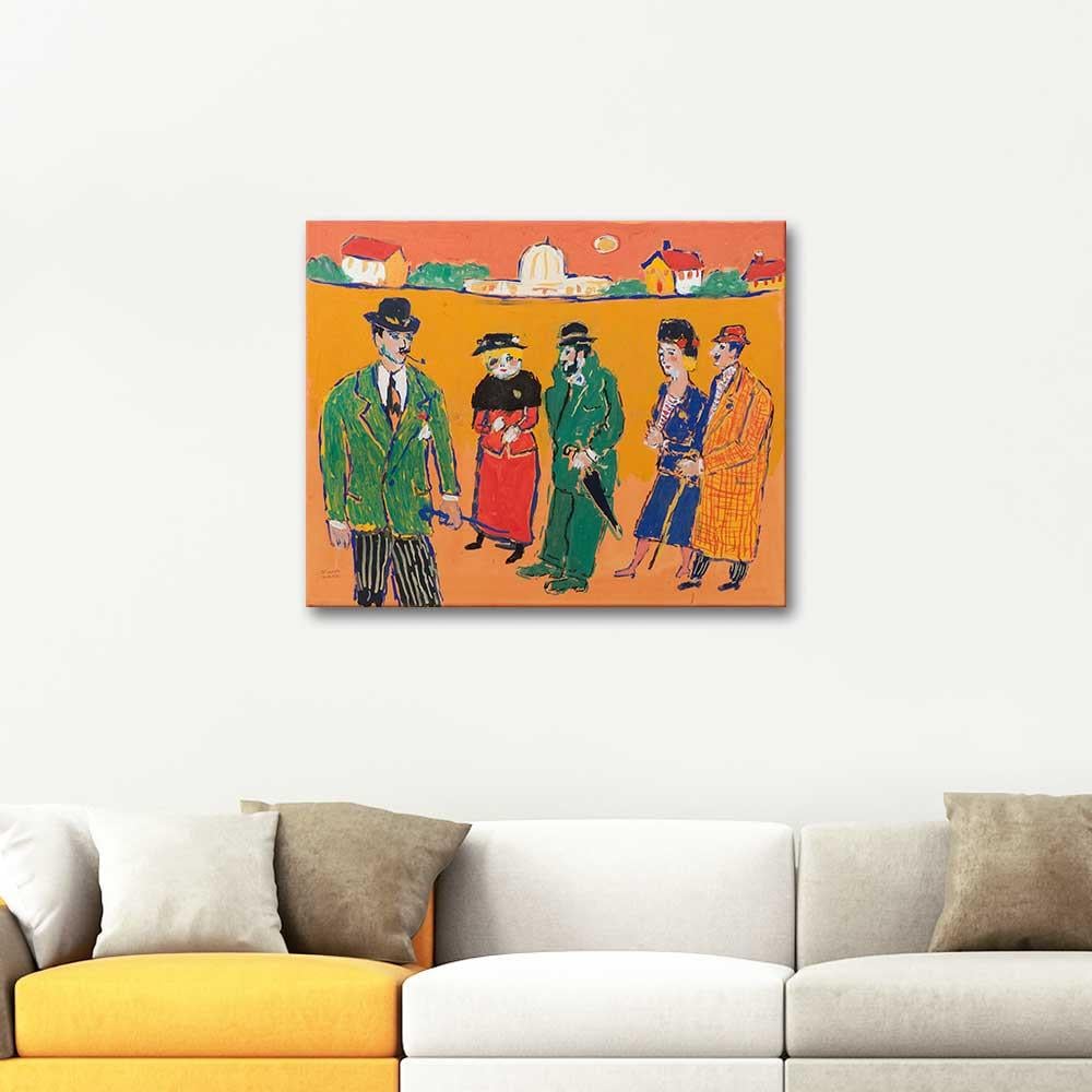 Greetings by Fikret Mualla as Art Print