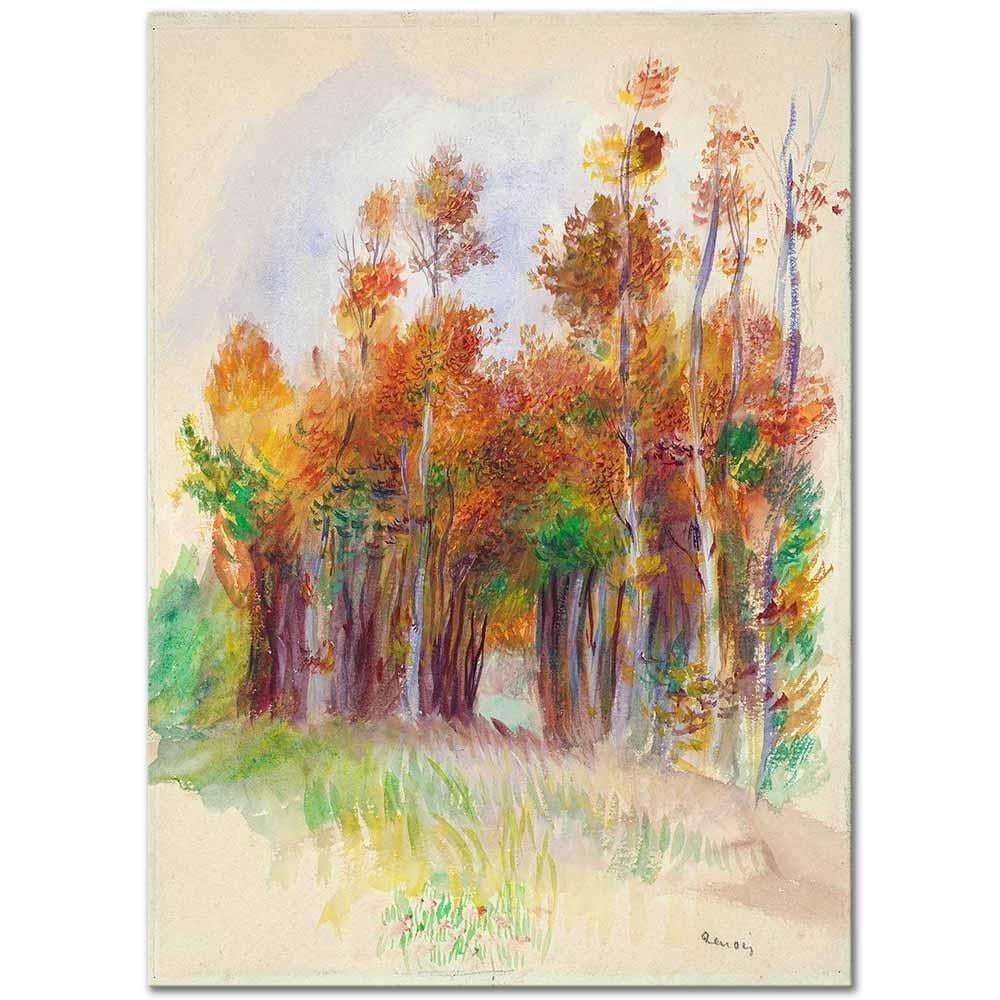 Grove of Trees by Pierre Auguste Renoir