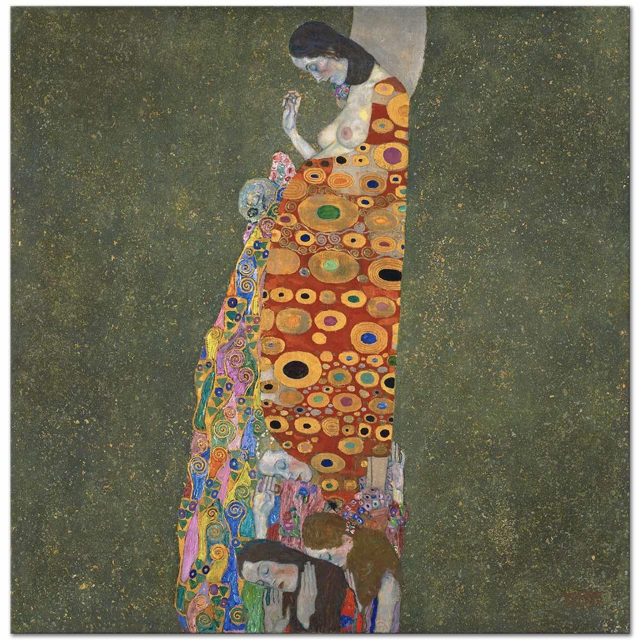 Hope II by Gustav Klimt