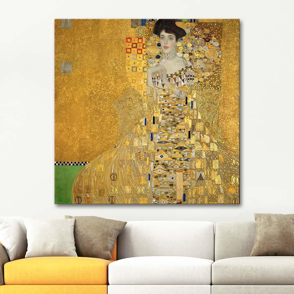 Gustav Klimt Adele Bloch Bauer'in Portresi Kanvas Tablo