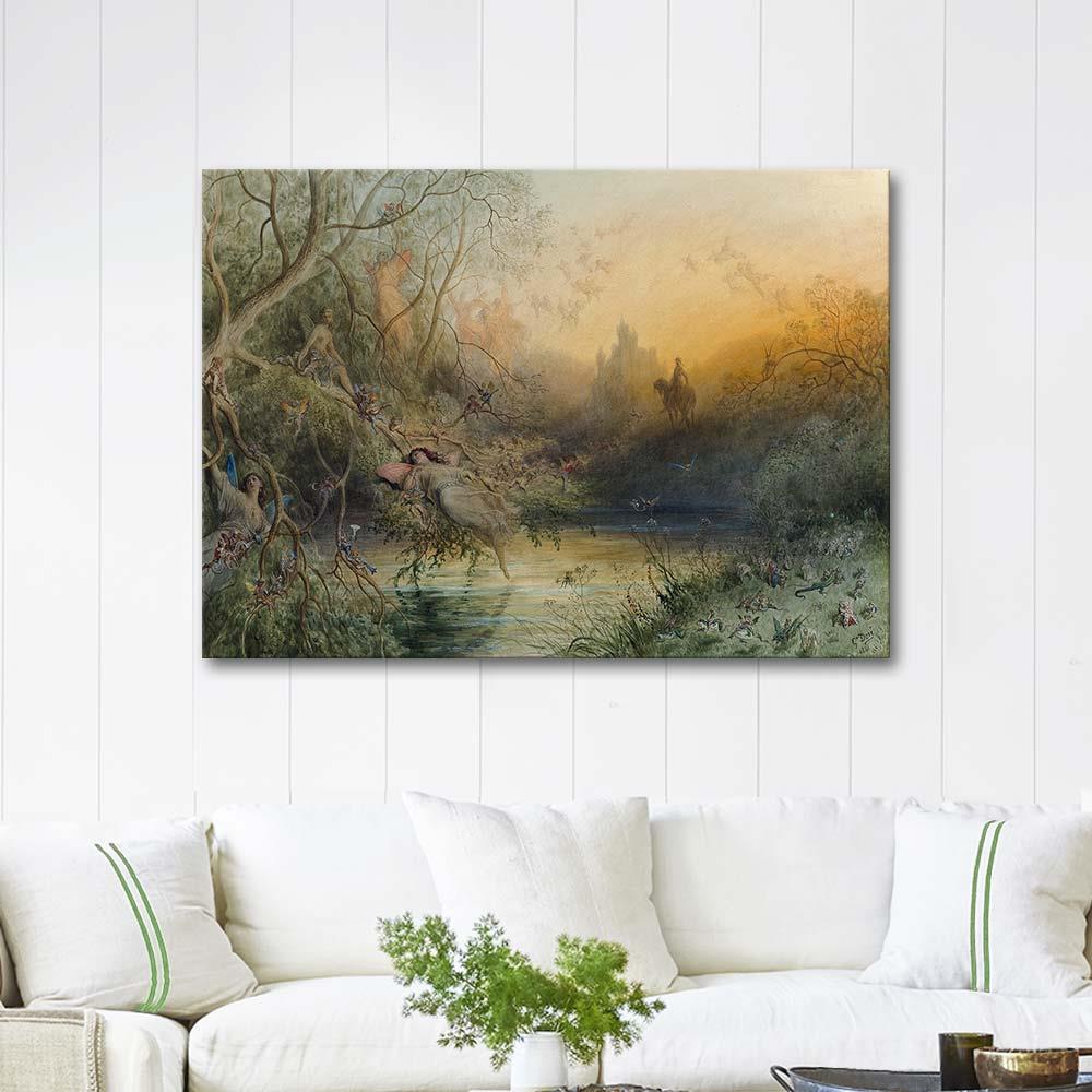 Gustave Dore Fairy Land Art Print