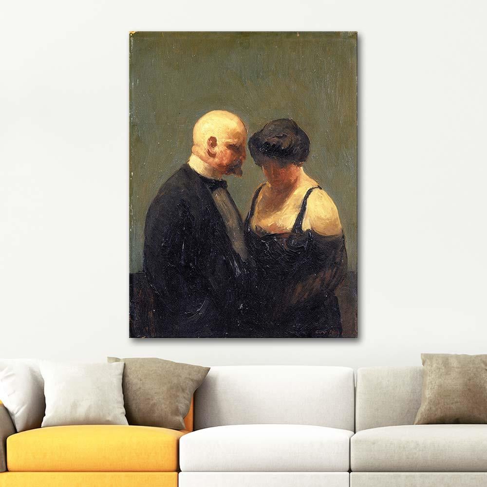 Guy Pene du Bois The Confidence Man Art Print