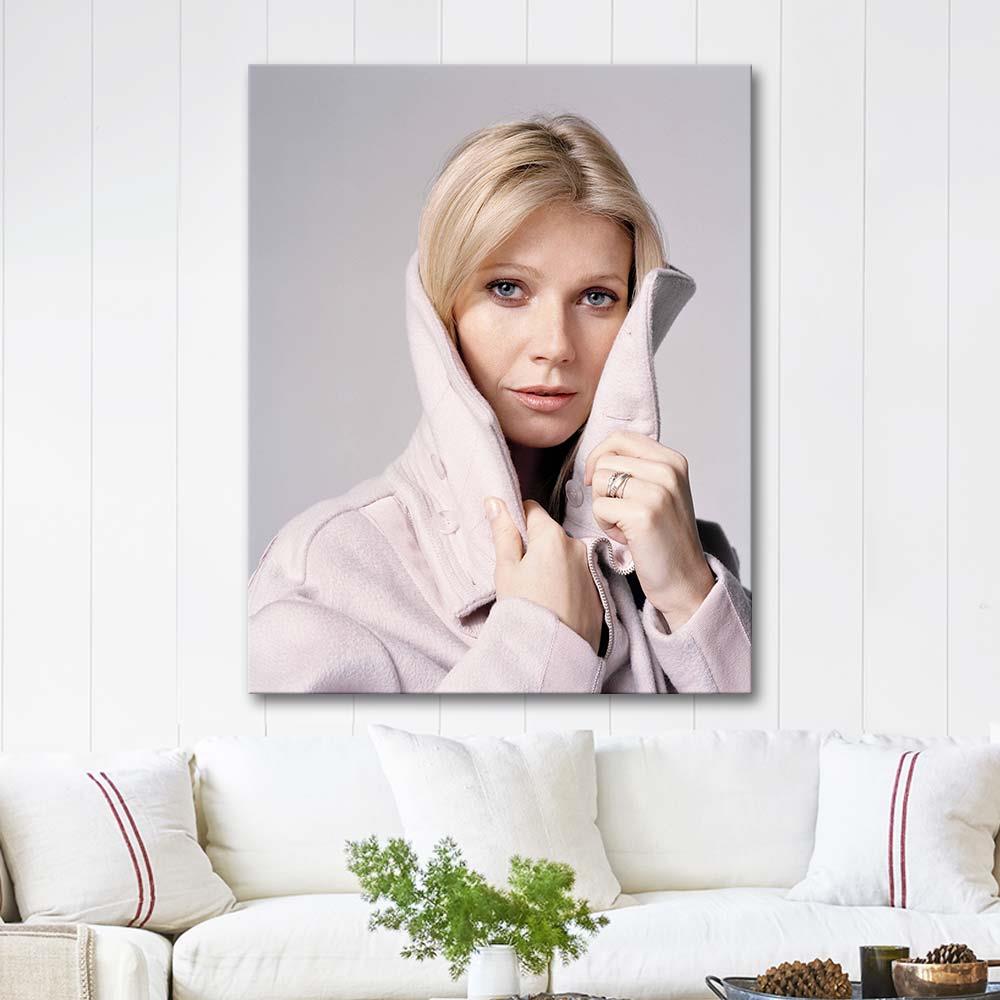Gwyneth Paltrow Portre Kanvas Tablo