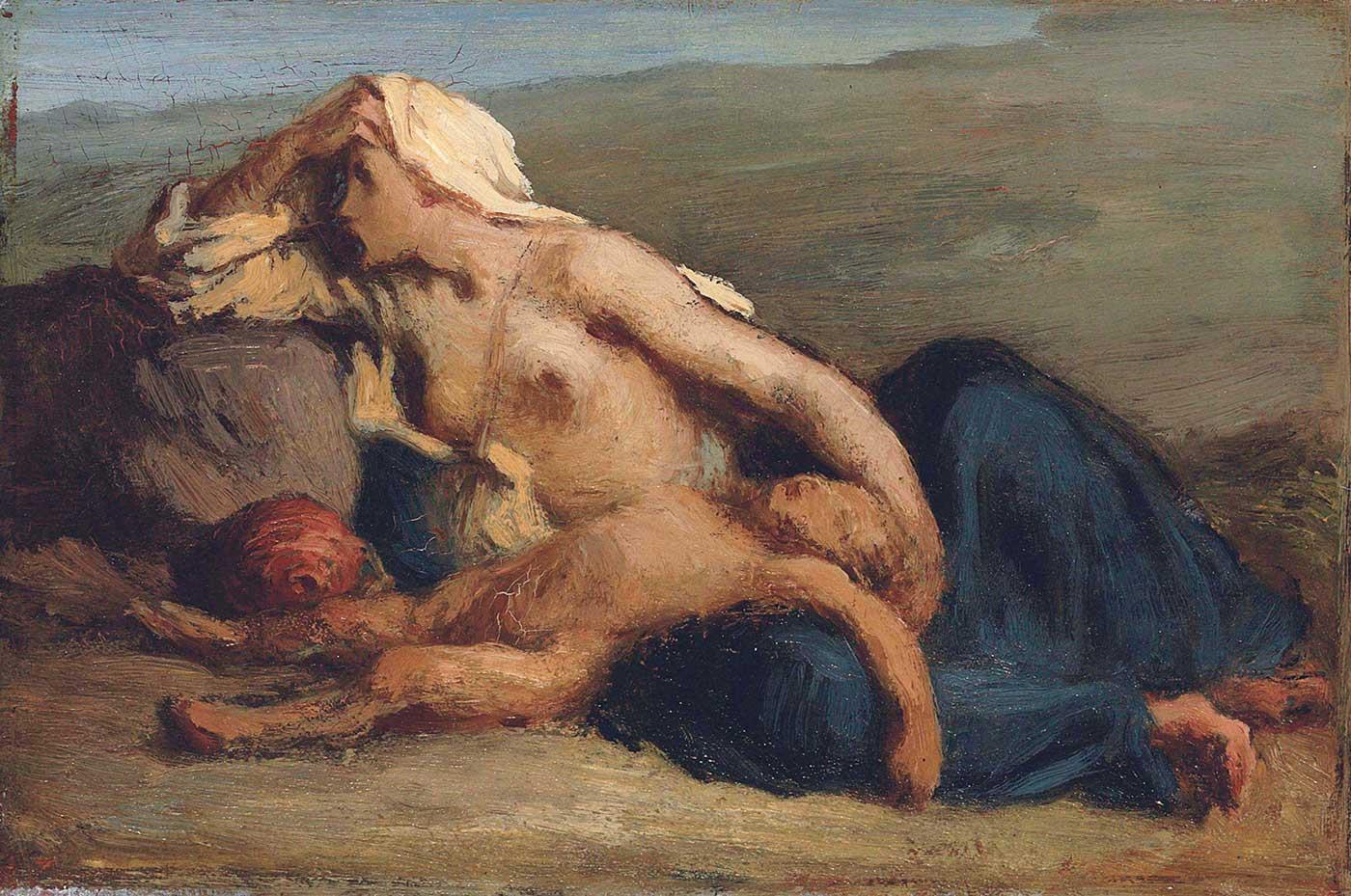 Jean-Francois Millet Hacer ve İsmail Kanvas Tablo