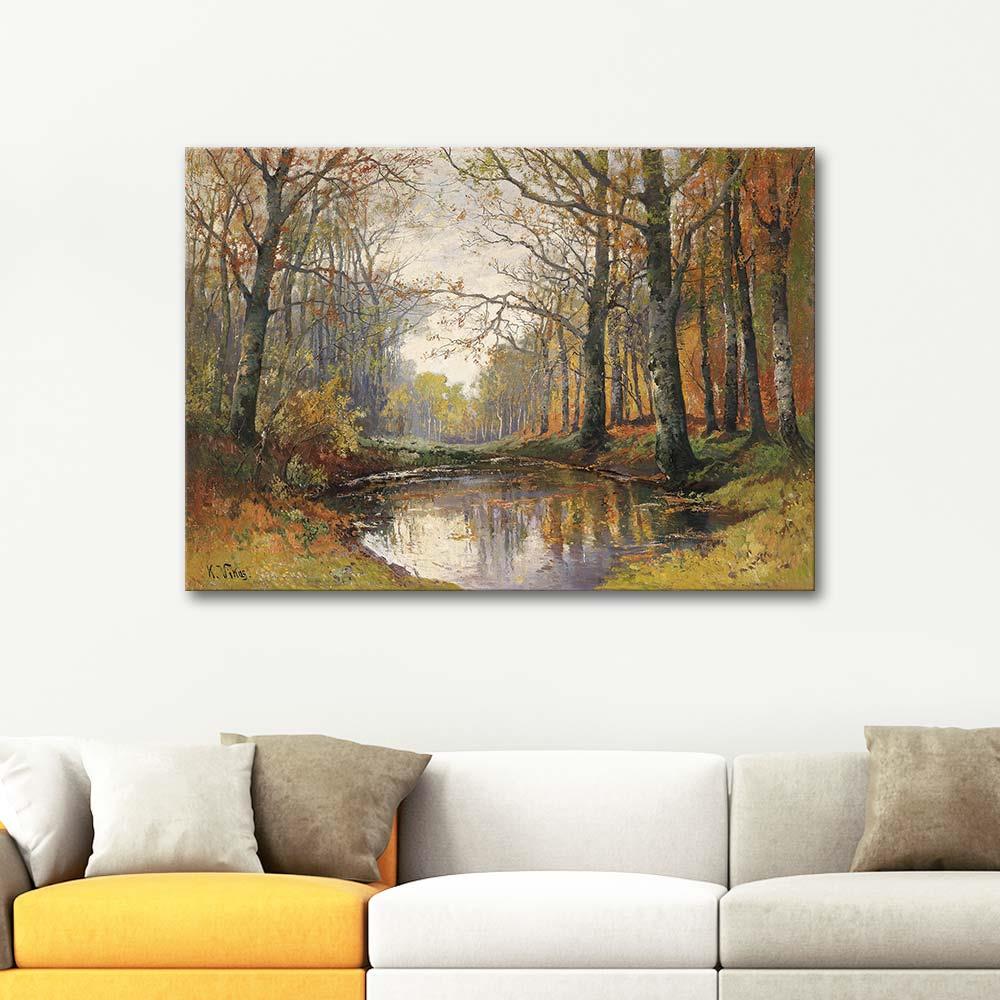 Hans Andersen Brendekilde Forest Art Print