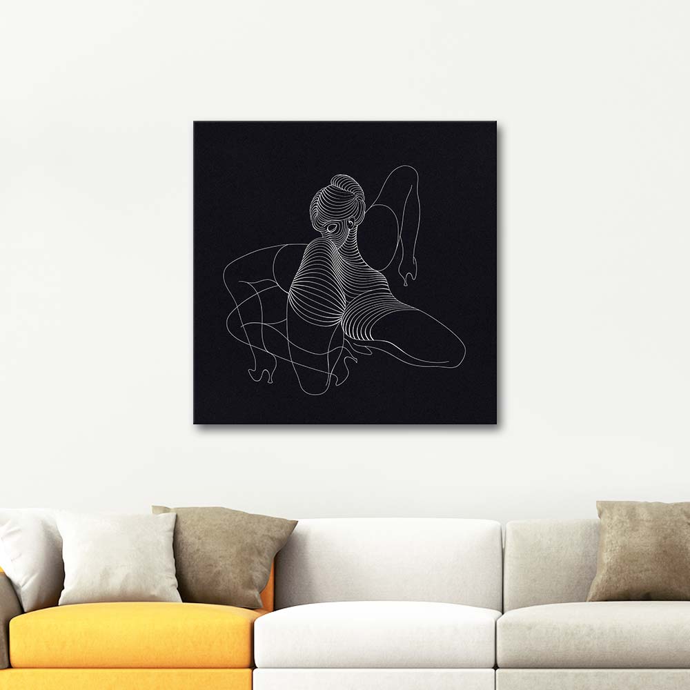 Hans Bellmer Çift Kafadanbacaklı Kanvas Tablo