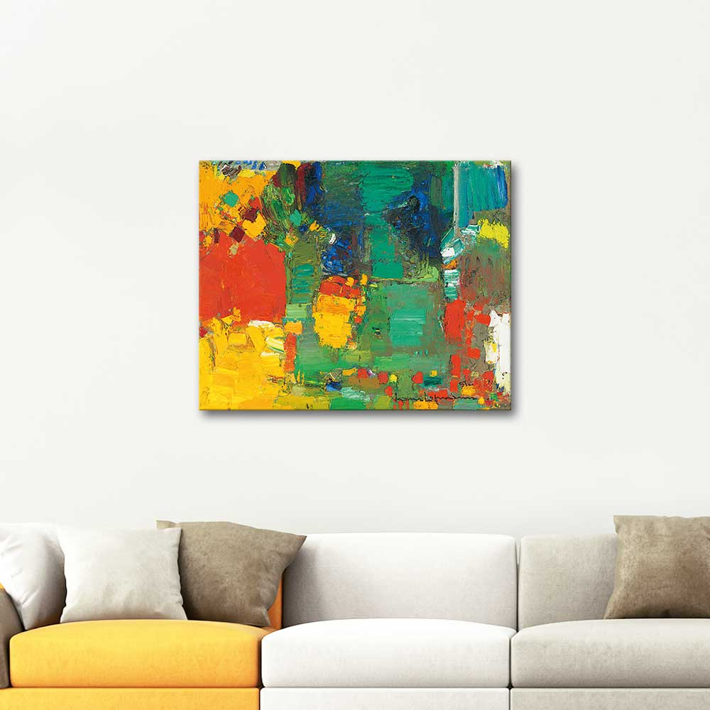 Hans Hofmann Swamp Series IV Sunburst Art Print