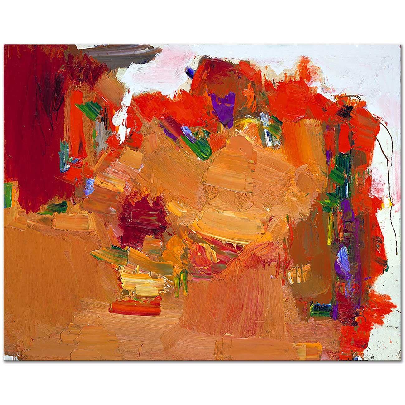 Hans Hofmann İsimsiz Kanvas Tablo