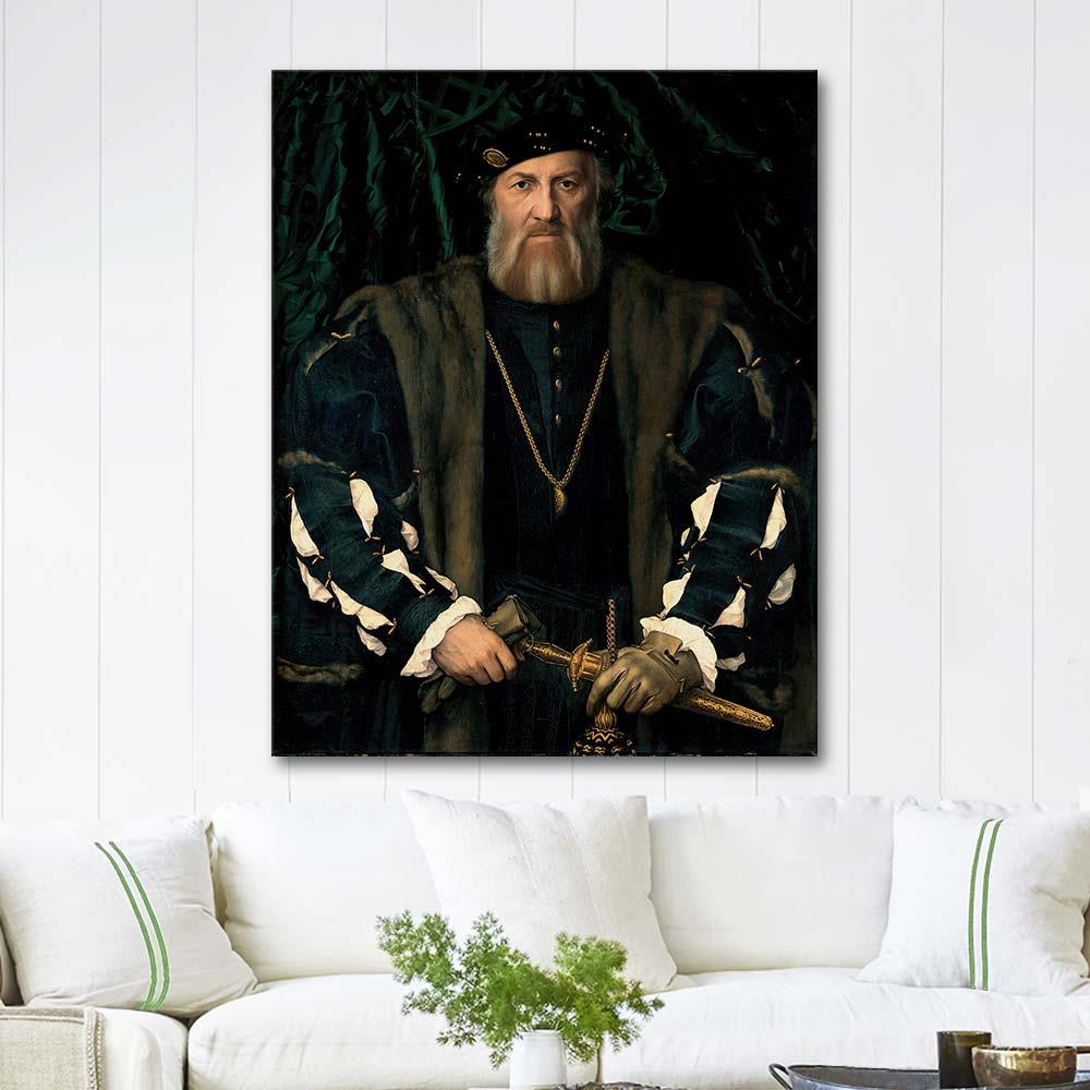 Hans Holbein Charles de Solier Art Print