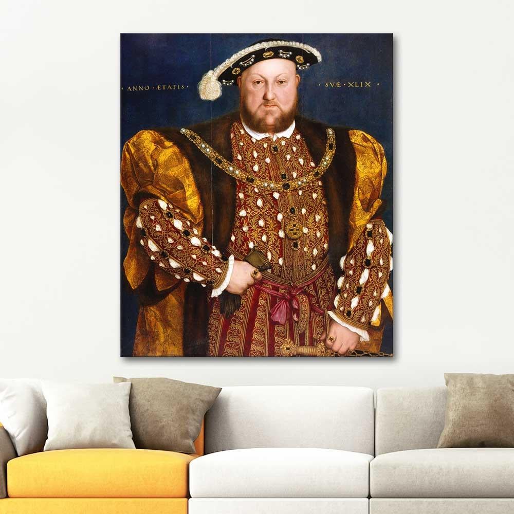 Hans Holbein Portrait of Heinrich VIII Art Print