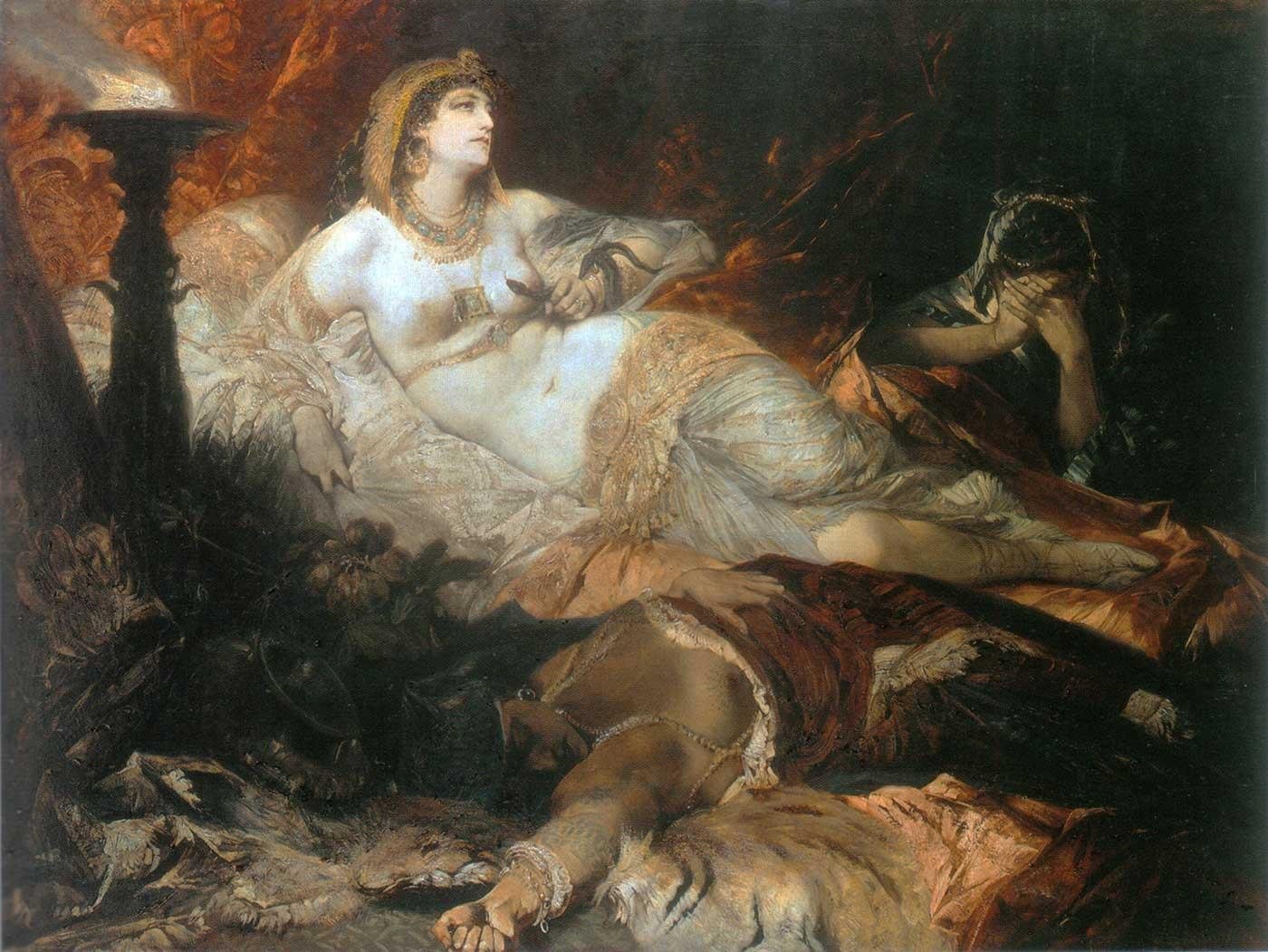 The Death of Cleopatra by Hans Makart