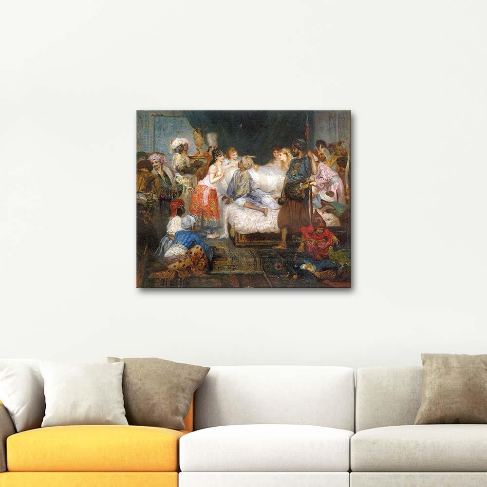Harem by Fernand Cormon as Art Print