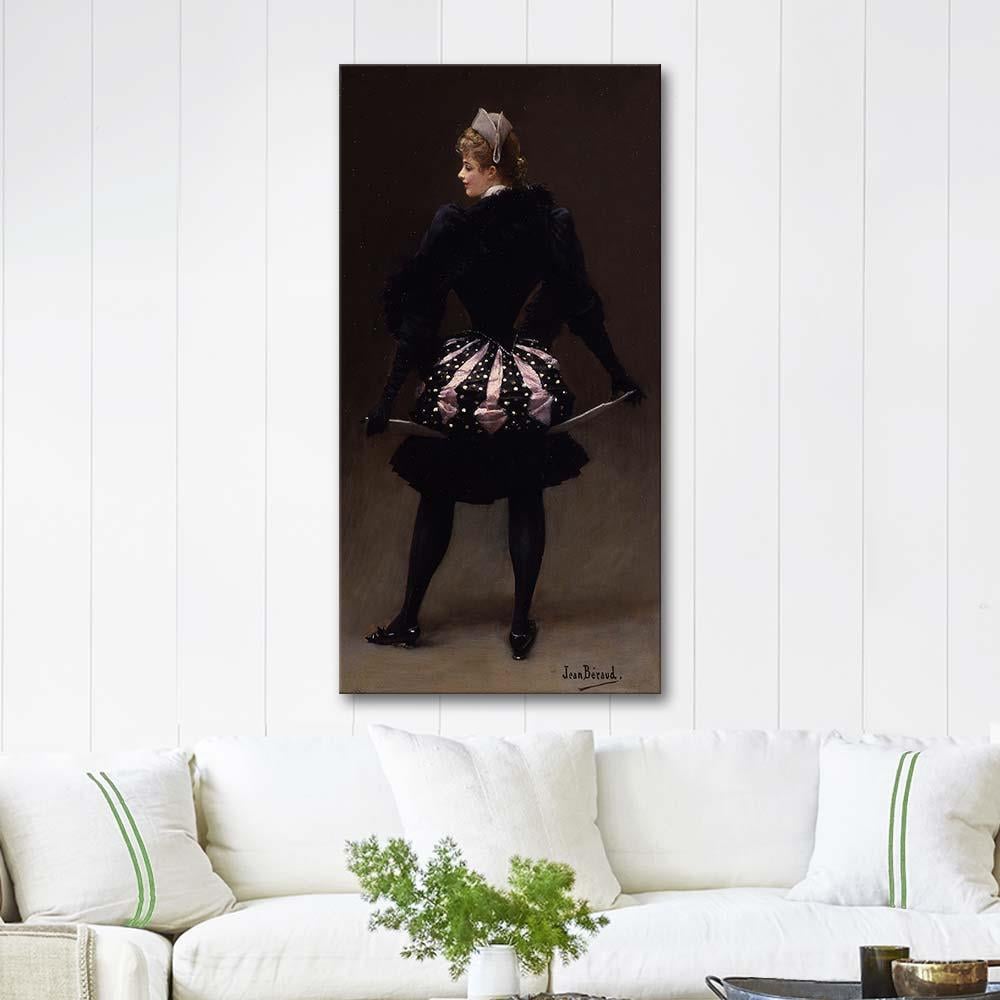 Jean Beraud Palyaço Kanvas Tablo