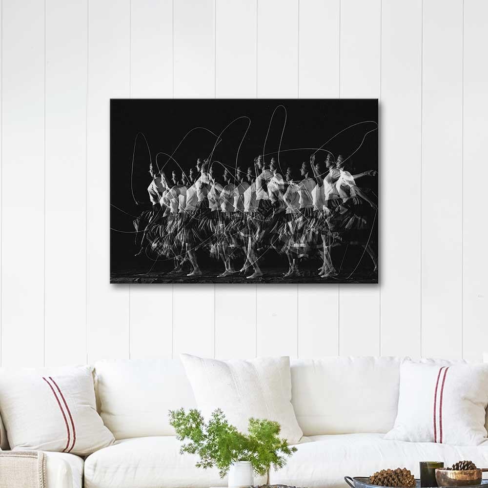 Harold Eugene Edgerton Skipping Art Print