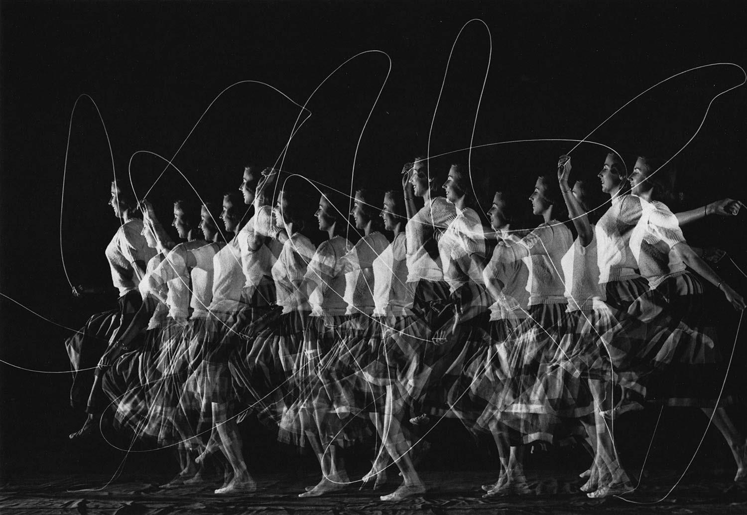 Harold Eugene Edgerton Skipping Art Print