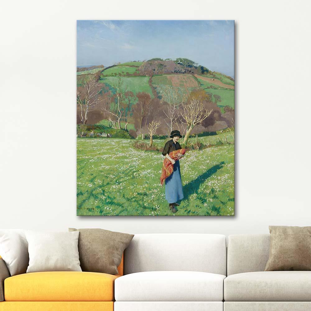 Harold Harvey Early Spring Art Print