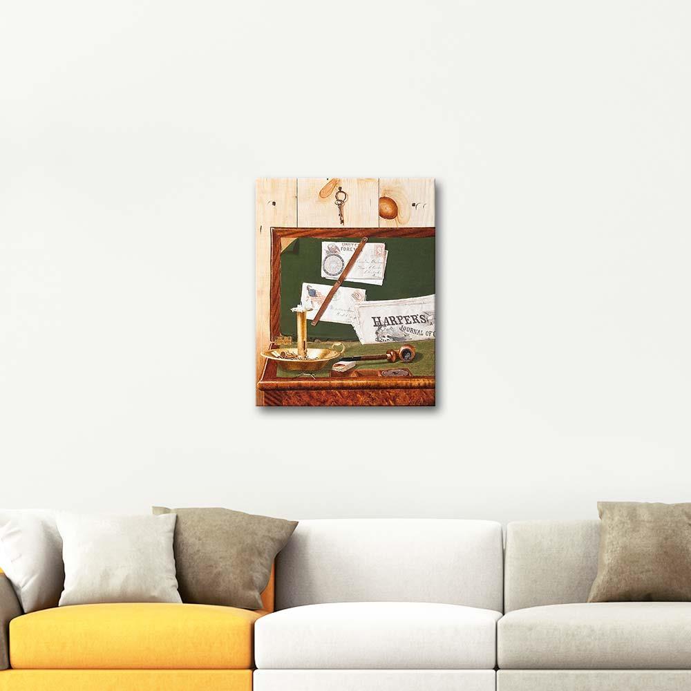 Harpers Weekly by George Cope as Art Print
