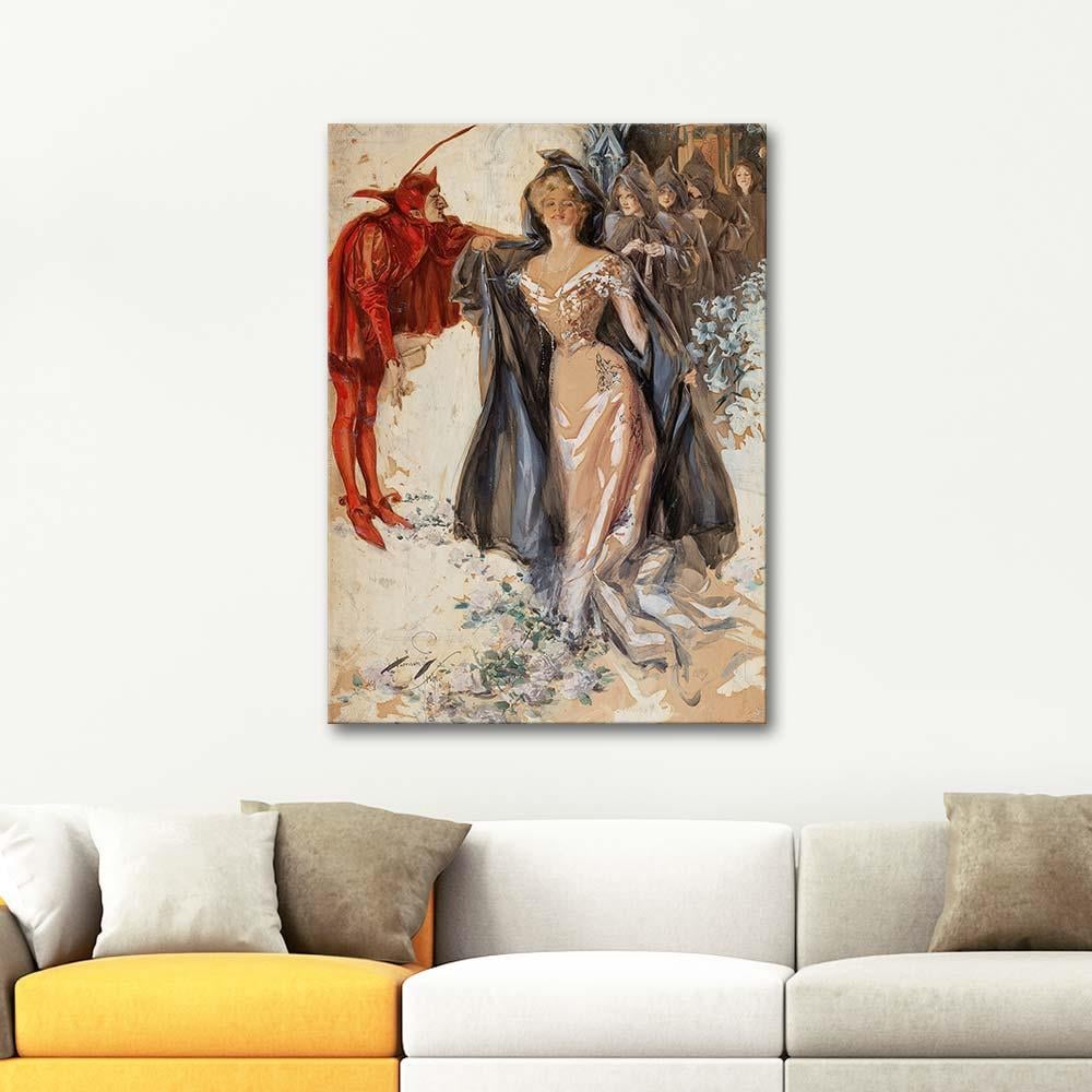 Harrison Fisher The Followers Art Print