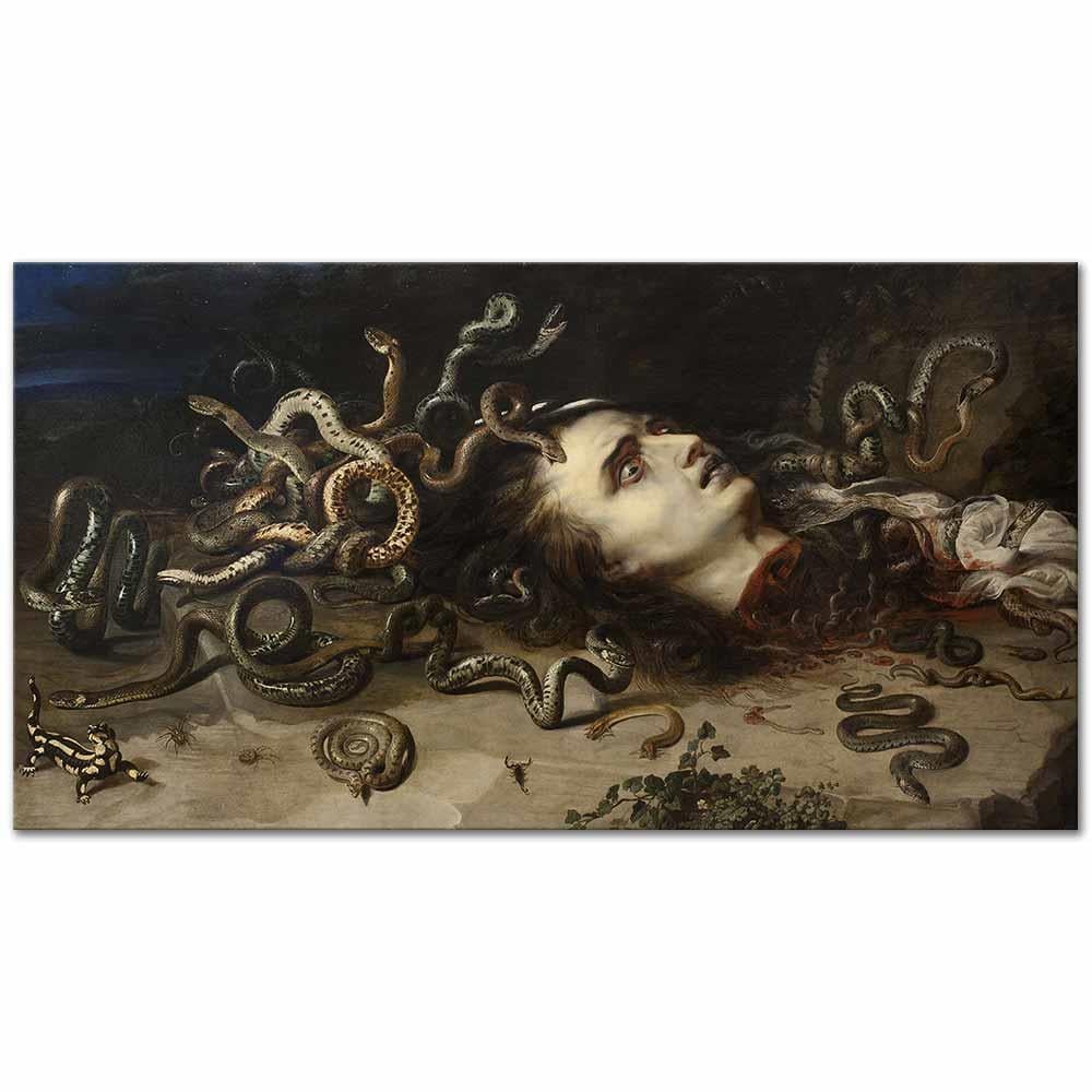 Peter Paul Rubens Medusa'nın Başı Kanvas Tablo