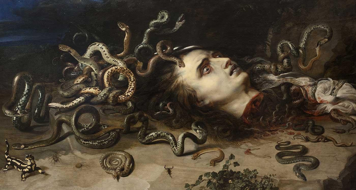 Peter Paul Rubens Medusa'nın Başı Kanvas Tablo