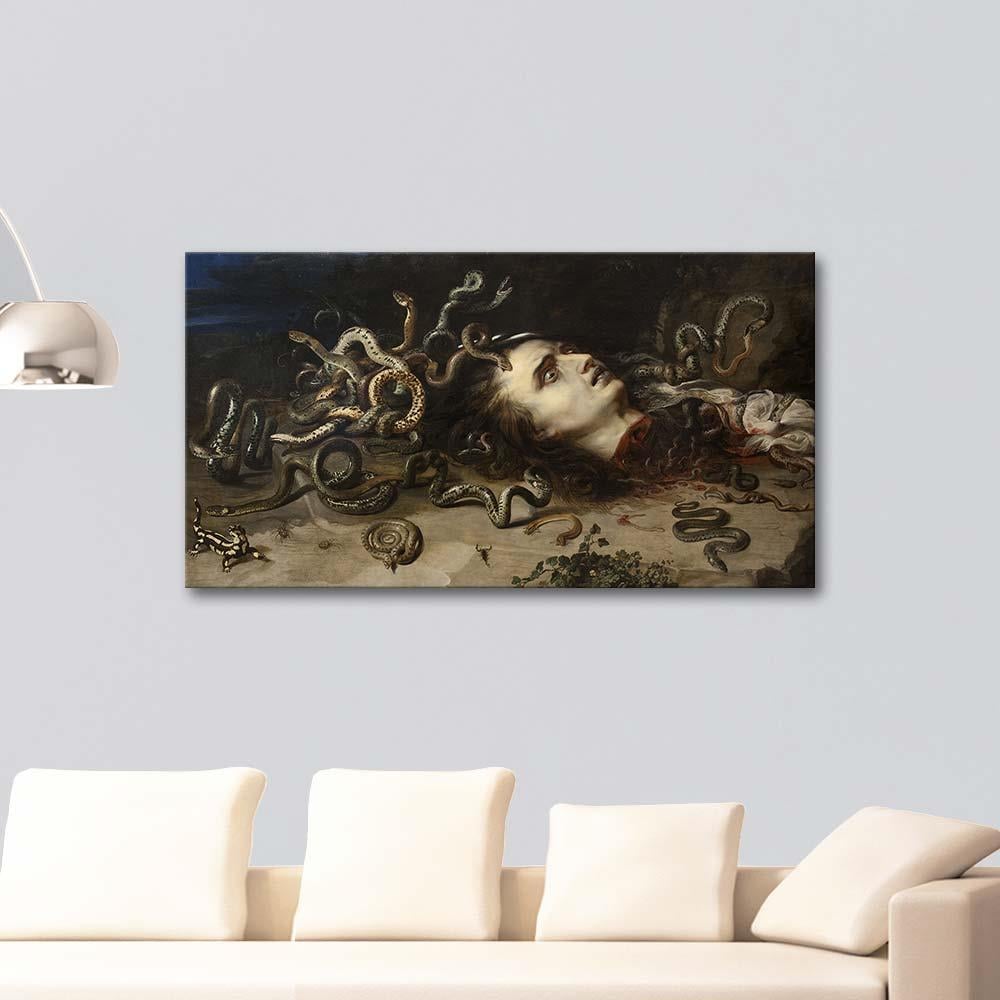 Peter Paul Rubens Medusa'nın Başı Kanvas Tablo