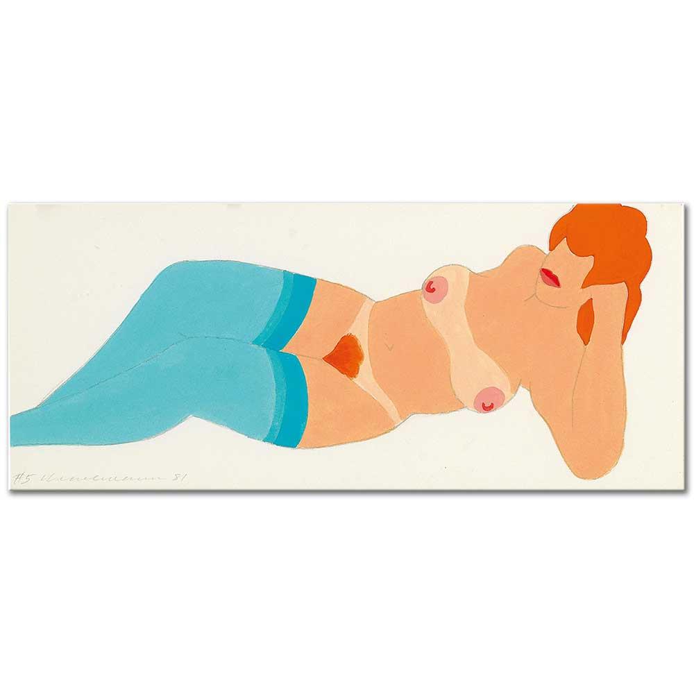 Tom Wesselmann Nü Kanvas Tablo