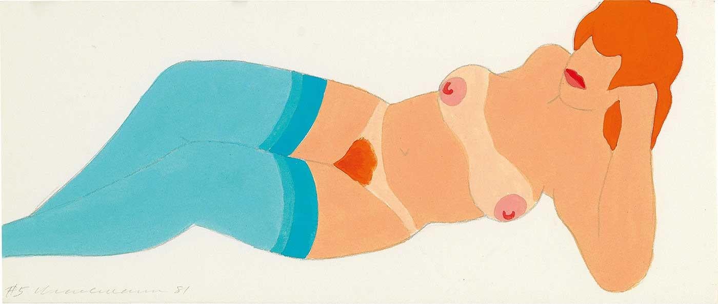 Tom Wesselmann Nü Kanvas Tablo