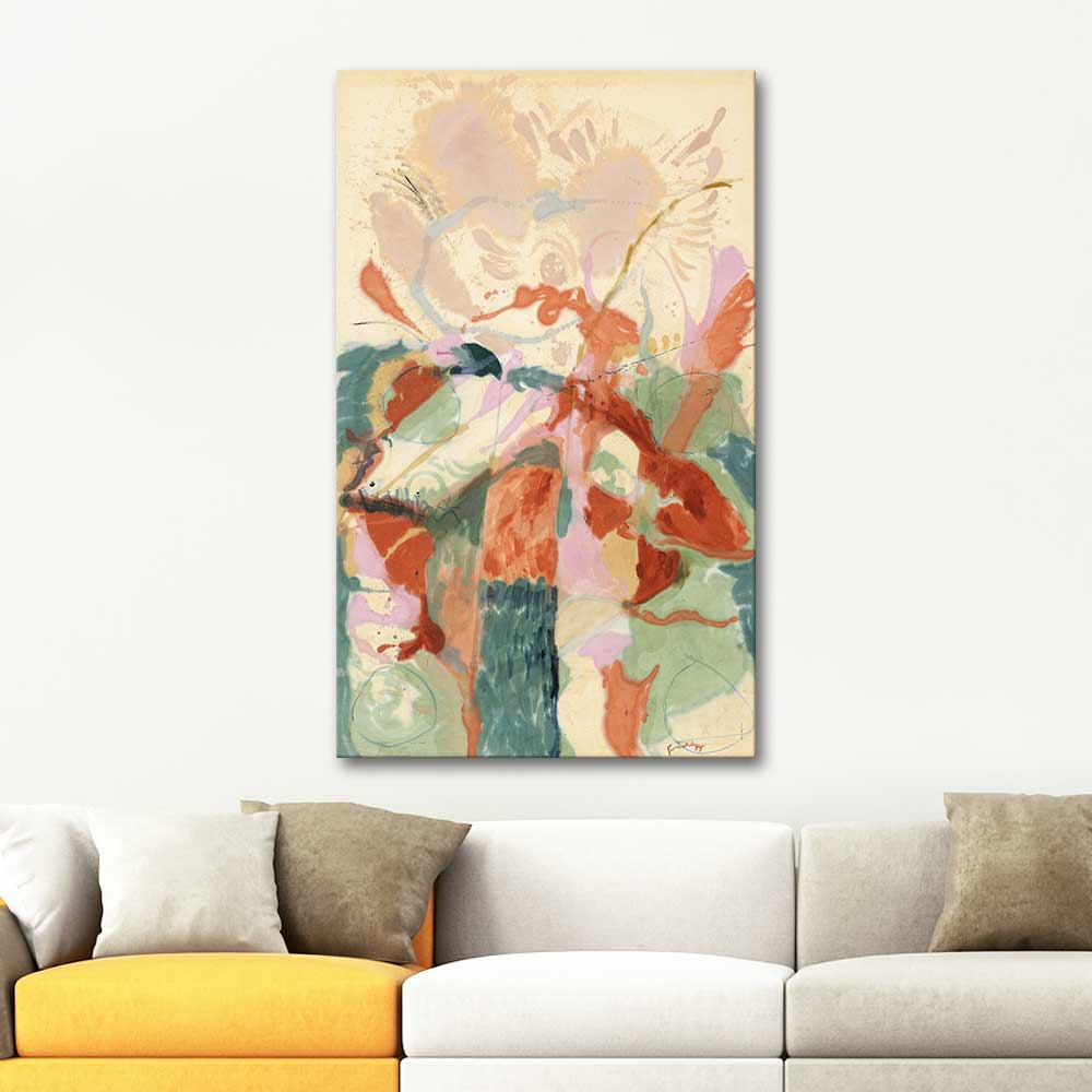 Helen Frankenthaler Jacob's Ladder Art Print
