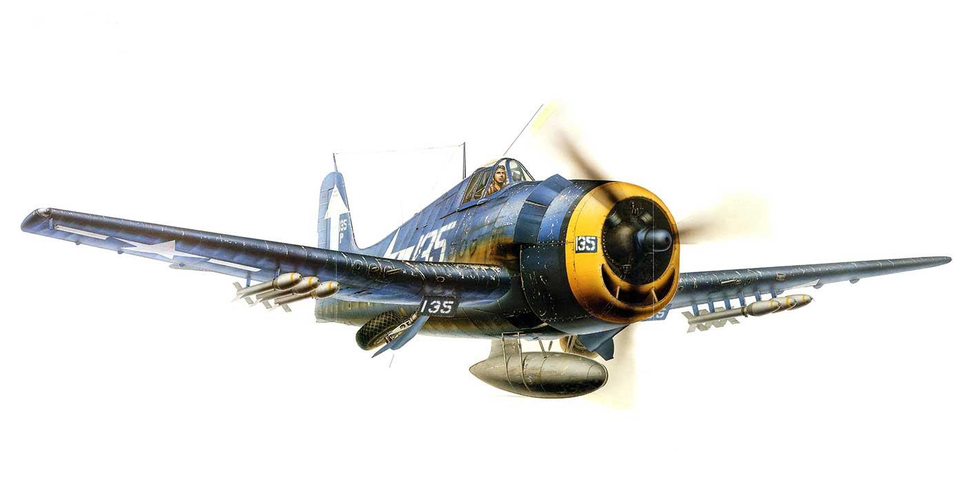 Hellcat F6F 5P Kanvas Tablo