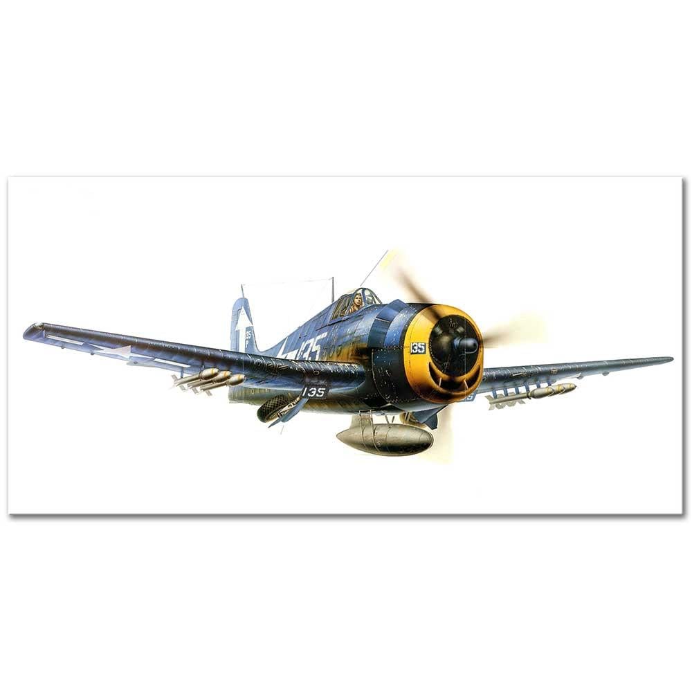 Hellcat F6F 5P Kanvas Tablo