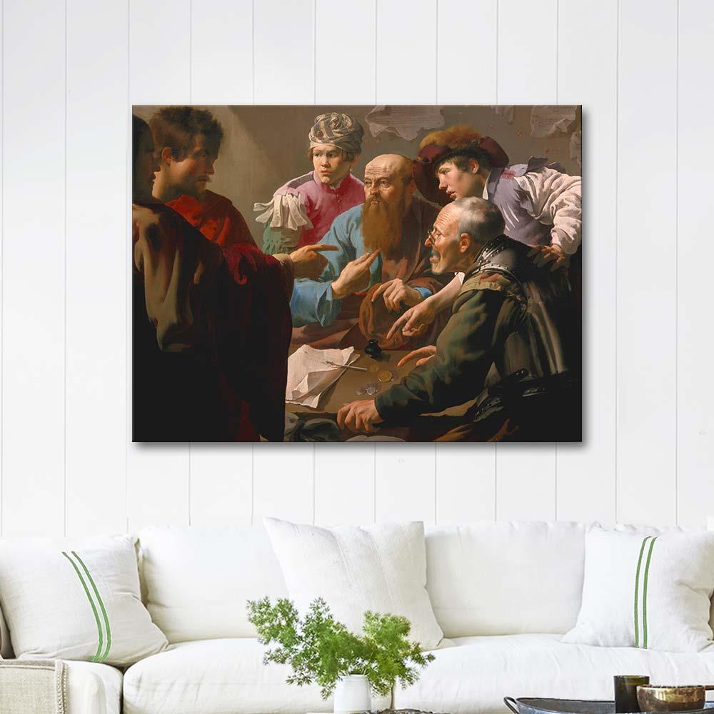 Hendrick ter Brugghen The Calling of Saint Matthew Art Print