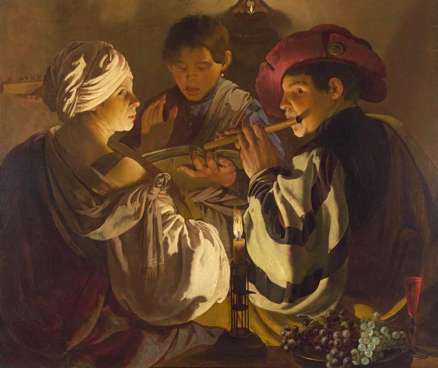 The Concert by Hendrick ter Brugghen
