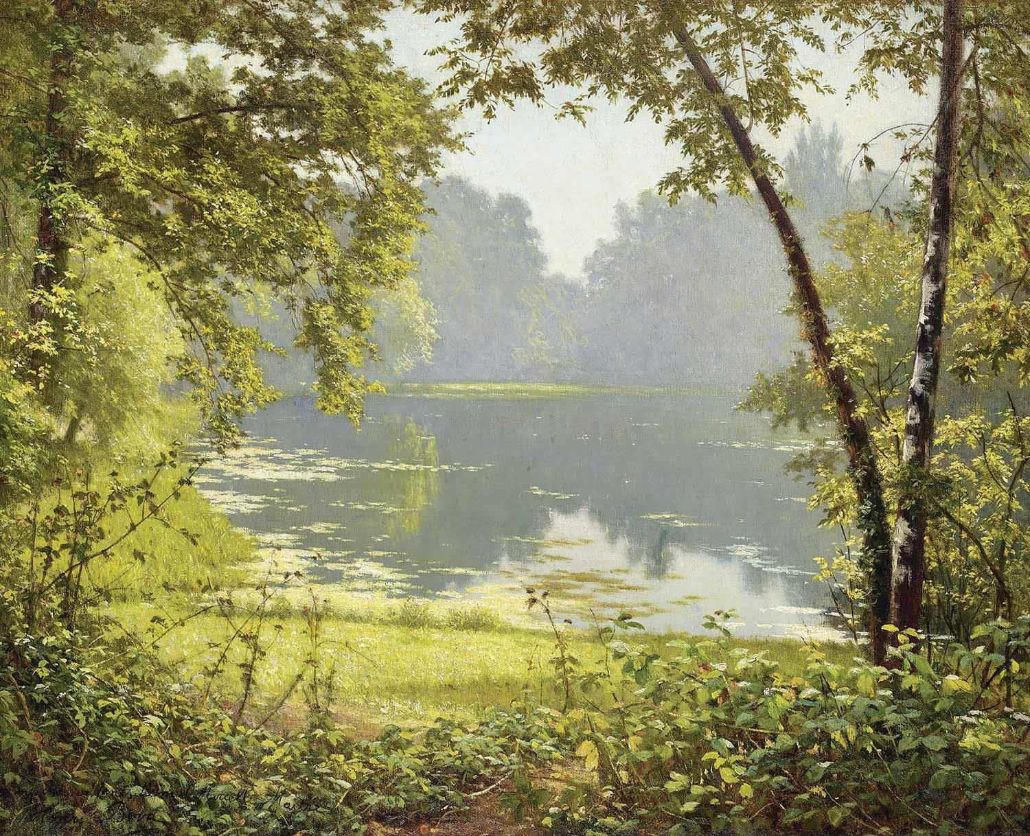 Henri Biva Huzur Kanvas Tablo