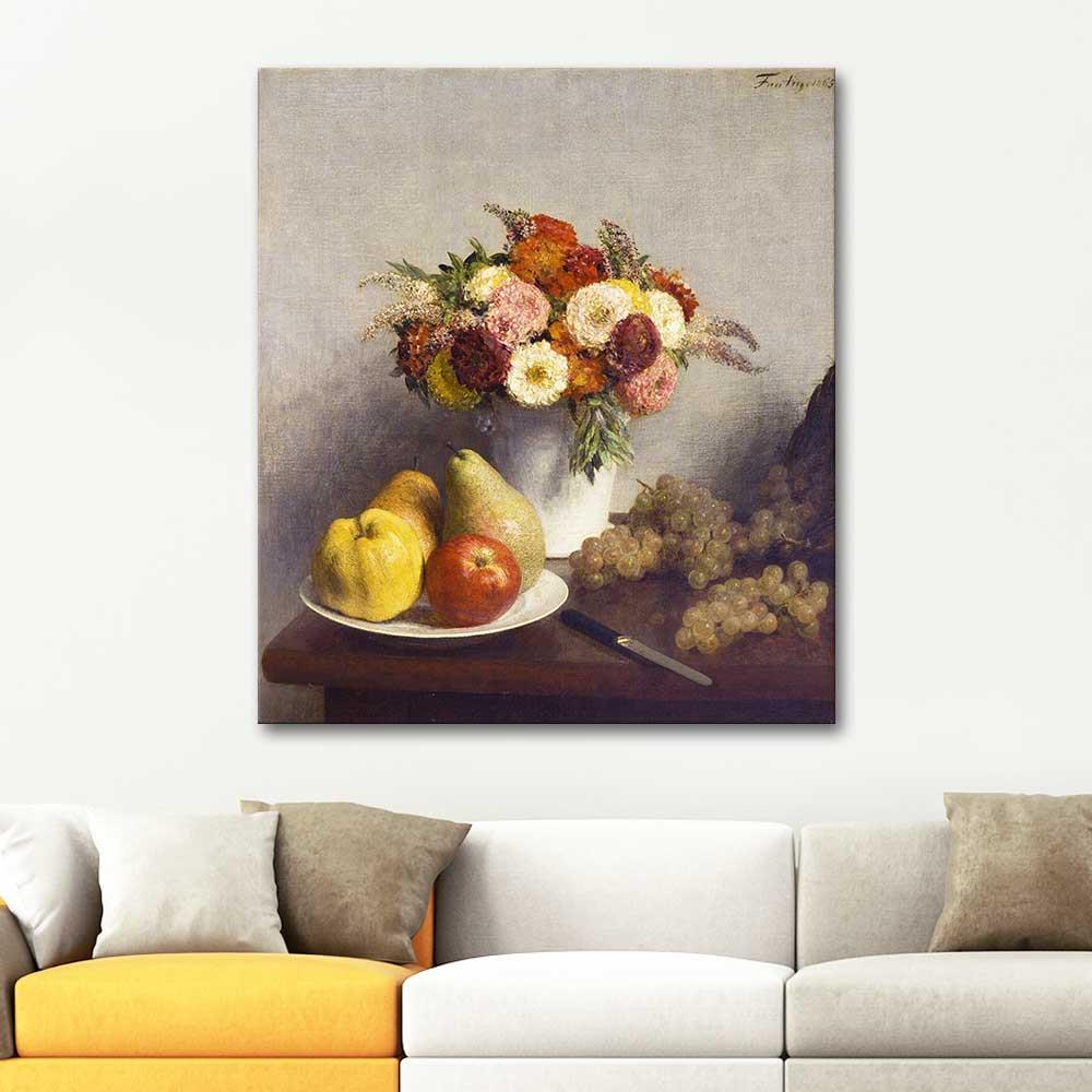 Henri Fantin-Latour Flowers and Fruits Art Print