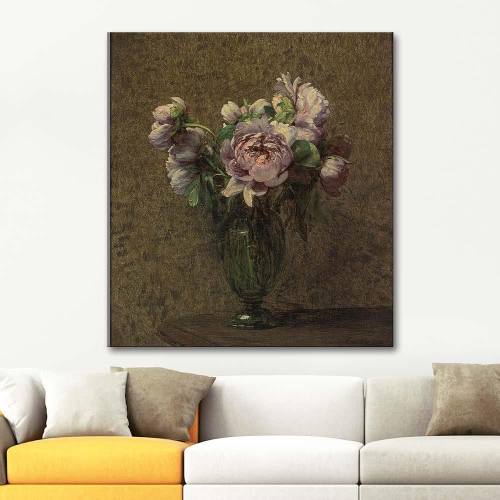 Henri Fantin Latour Peonies Art Print